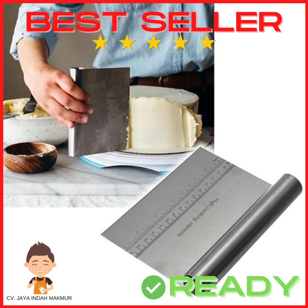 Jual PRODUK TREND Scraper Stainless Scrap Adonan Cutter Pisau Bakery ... Jual PRODUK TREND Scraper Stainless Scrap Adonan Cutter Pisau Bakery ...