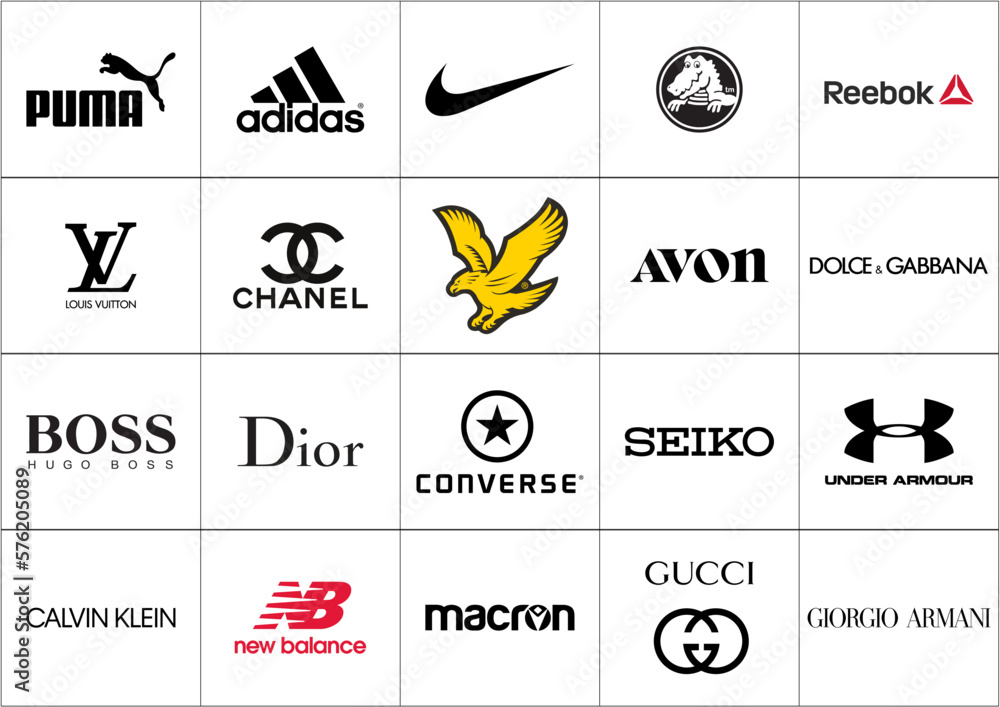 Top Famous Fashion Brands In The World at Tamara Adams blog