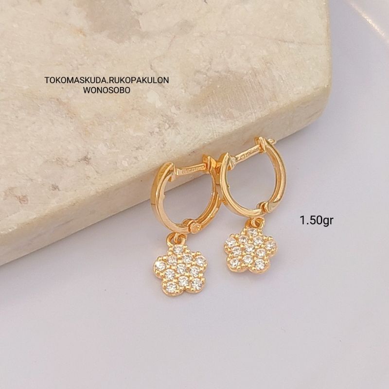 Jual anting fashion dewasa (emas asli 8K) | Shopee Indonesia