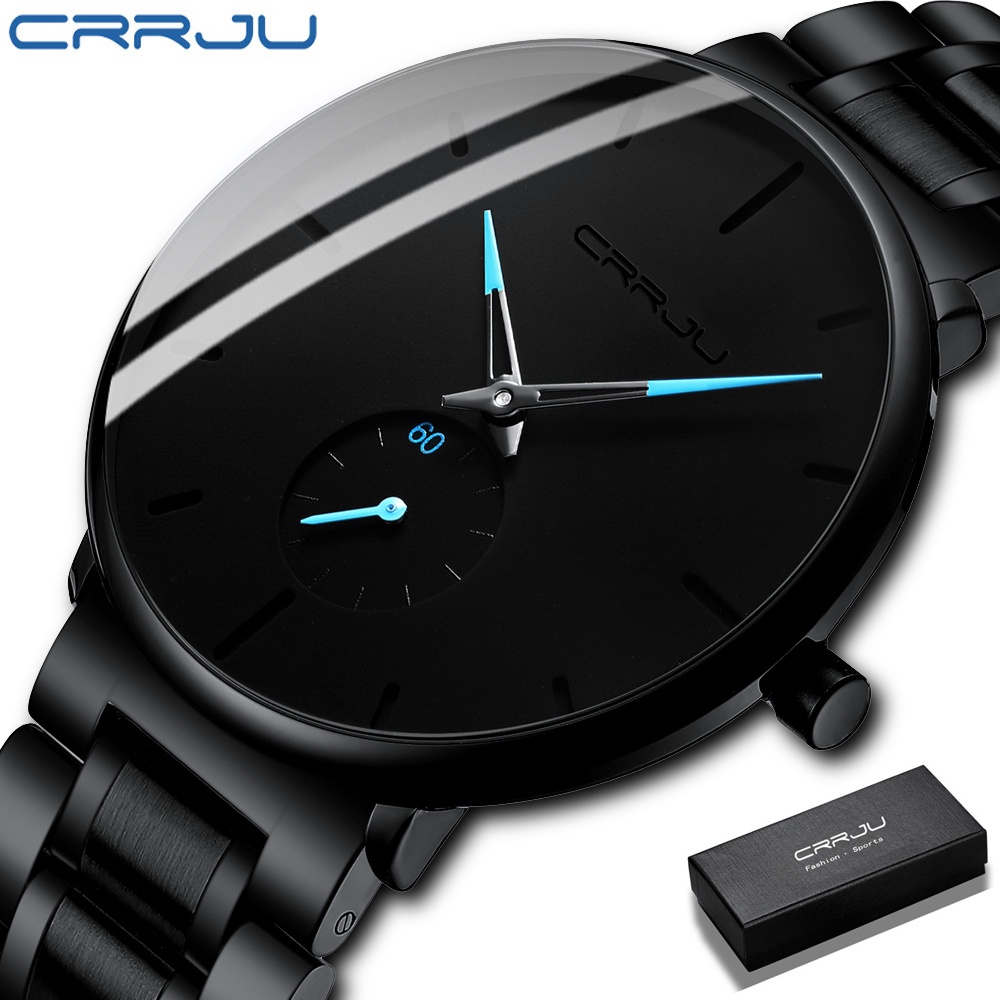 Jual Jam Tangan Elegan Pria CRRJU Submariner Model Abadi Fashion ...