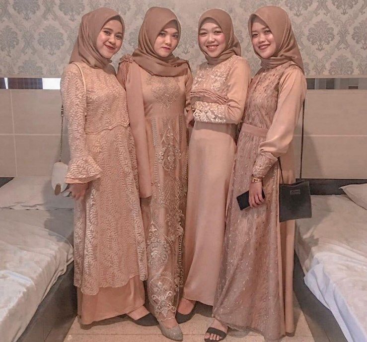 Model Baju Brokat Terbaru Modern - Desain Baju Pengantin Pesta dan Kondangn