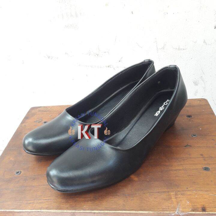 Jual No 45 44 43 42 41 40 - Sepatu Formal Cewek Pantofel Glossy Ukuran ...