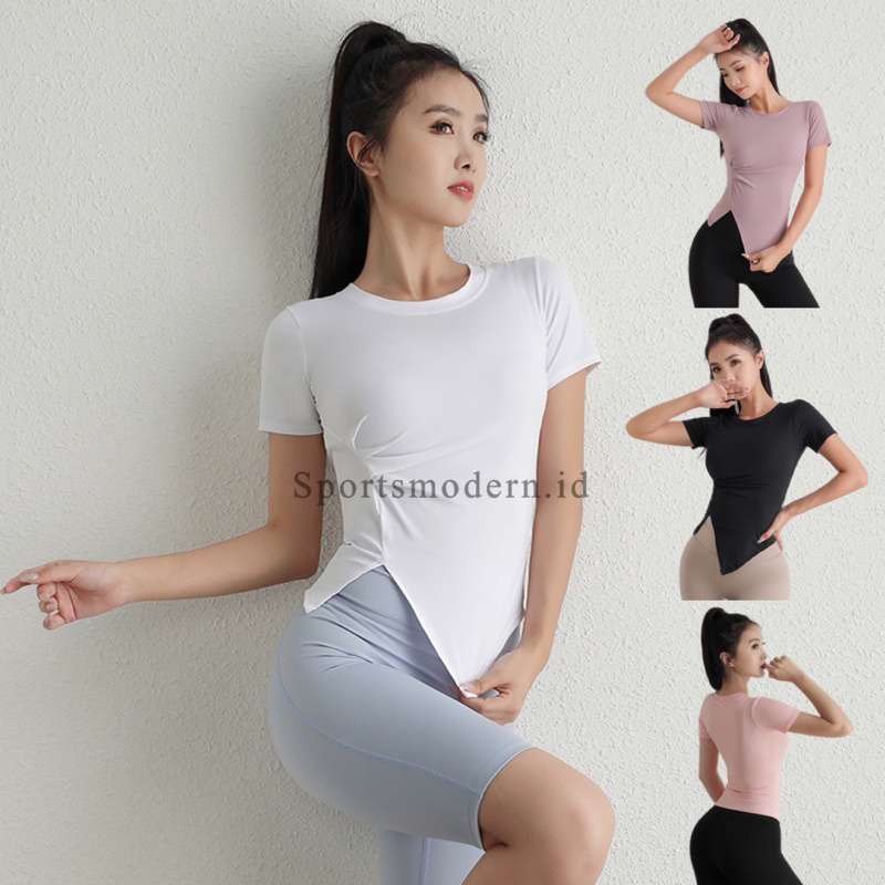 Jual Baju Olahraga Wanita Gym Yoga Fashion style BF001 | Shopee Indonesia