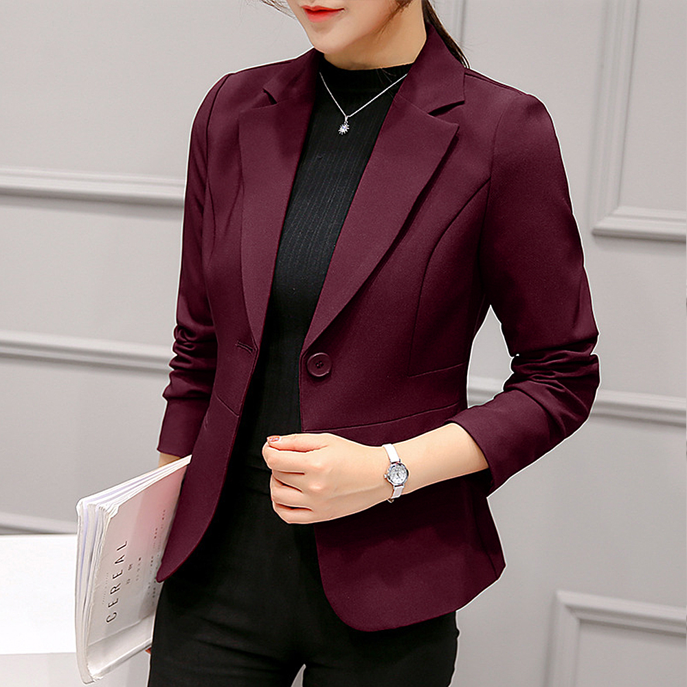 Купить Костюмы и комплекты | 2020 Blazer Feminino Women Blazer Formal ...