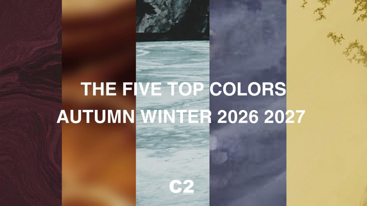 2026 2027 Fashion Trends: the Key Colors for the Autumn Winter Season ...