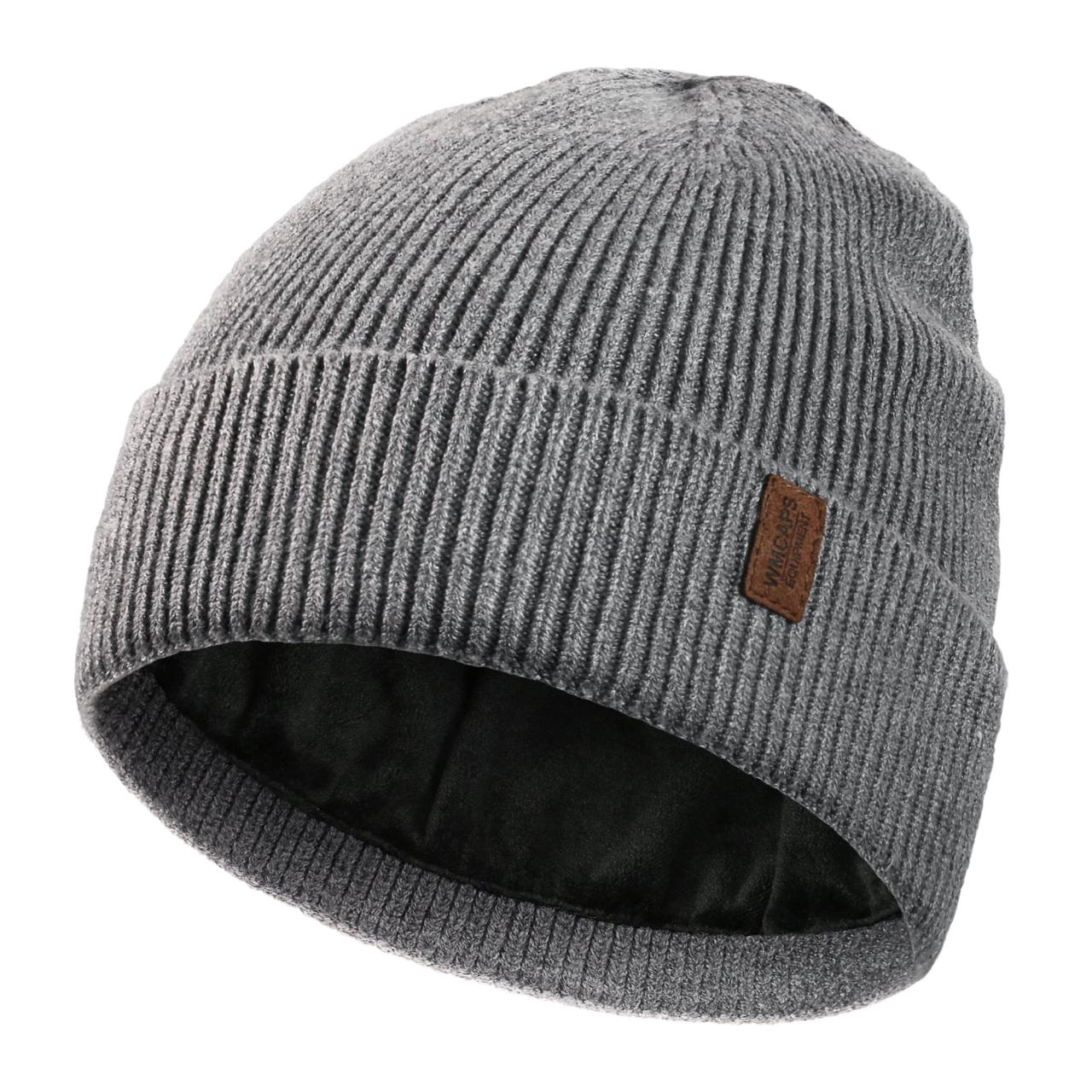 WMCAPS Winter Beanie Hats for Men Women, Fleece Lined Beanie Soft Warm ... WMCAPS Winter Beanie Hats for Men Women, Fleece Lined Beanie Soft Warm ...