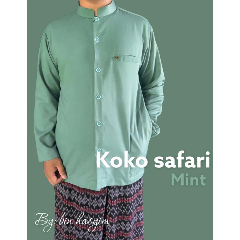Jual Baju Muslim Premium Pria Dewasa Koko Safari / Syafari Mewah Merek ...