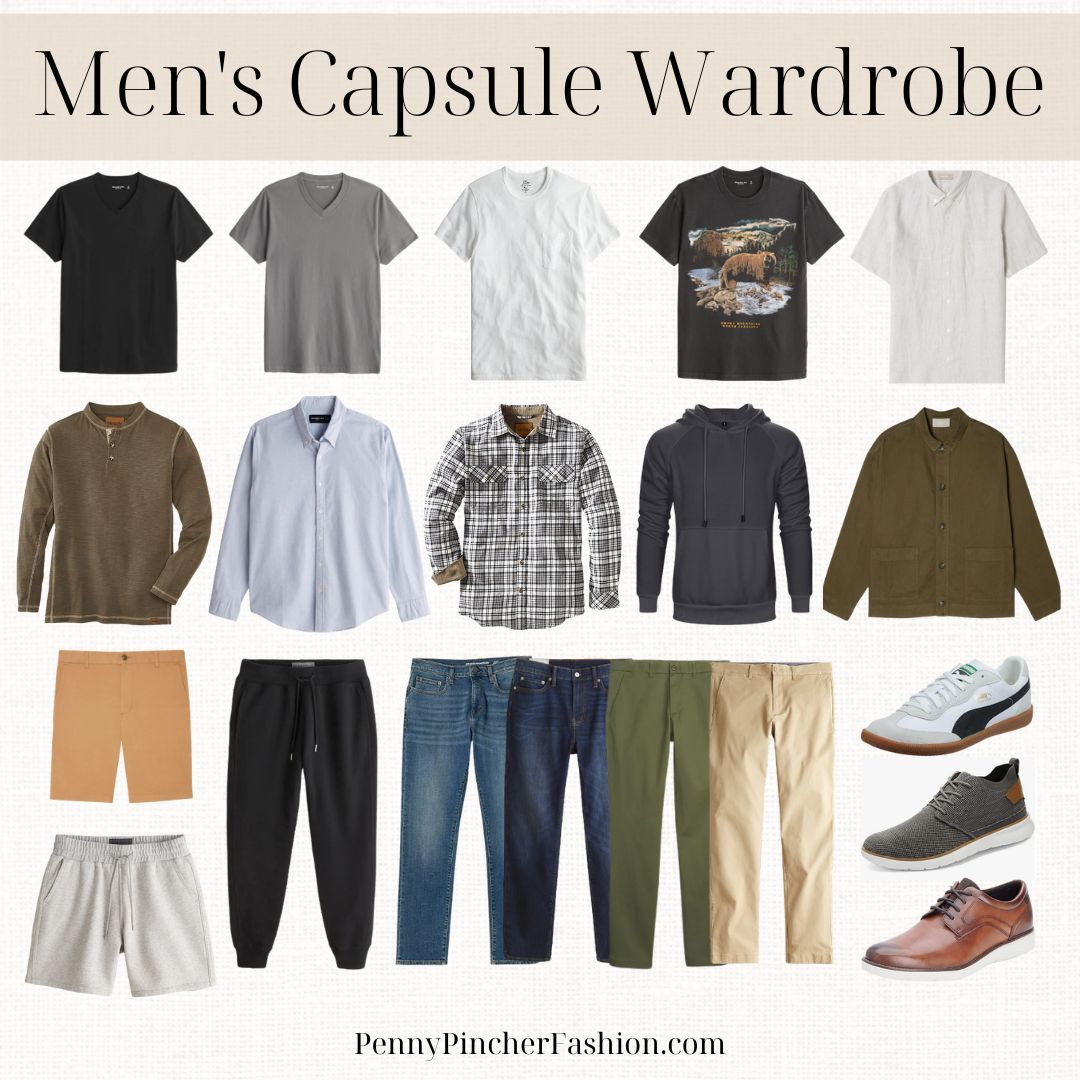 Fashion capsule wardrobe