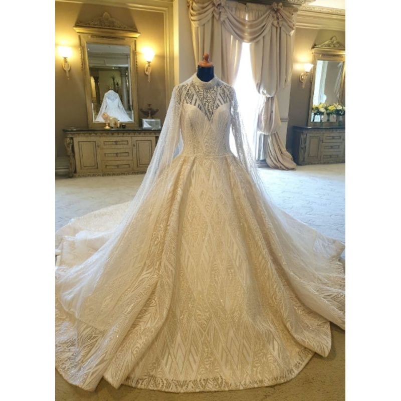 Gaun pengantin mewah